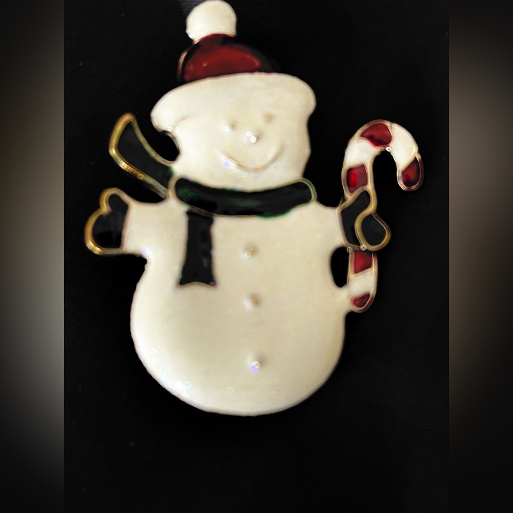 Snowman Christmas Brooch-Brooches are Back 2024/2025